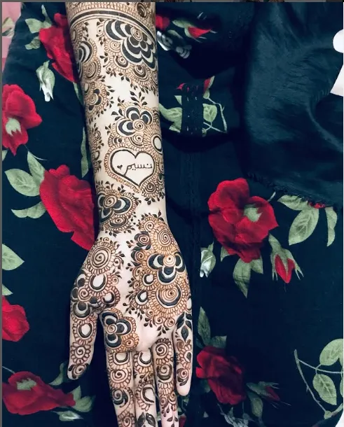 Bridal henna